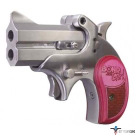 BOND ARMS MINI .357 MAGNUM 2.5" FS STAINLESS WOOD PINK