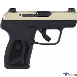 RUGER LCP MAX .380ACP FRONT NIGHT SGT CHAMPAGNE PVD SLIDE
