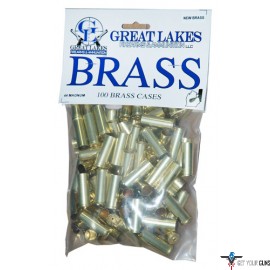 GREAT LAKES BRASS .44 REM. MAGNUM NEW 100CT