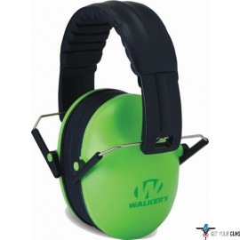 WALKERS MUFF HEARING PROTECTION CHILDRENS 23dB LIME