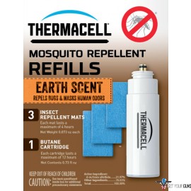 THERMACELL REFILL SINGLE PACK 12 HOURS EARTH SCENT