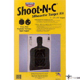 B/C TARGET SHOOT-N-C 12"X18" SILHOUETTE KIT