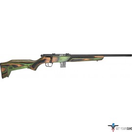 SAVAGE 93 MINIMALIST .22WMR 18" MATTE/GREEN LAMINATE