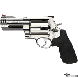 S&W 500 .500SW 4" AS 5-SHOT STAINLESS STEEL RUBBER