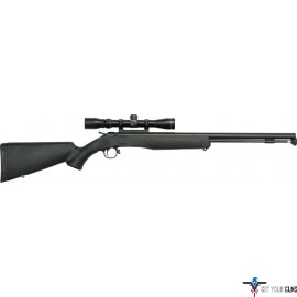 CVA WOLF OUTFIT .50 CAL. BLUED/BLACK W/3-9X32/ACCYS