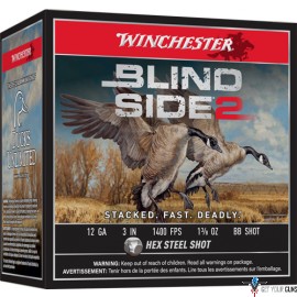 WINCHESTER BLIND SIDE 2 12GA. 3" 1-3/8OZ #BB 25RD 10BX/CS