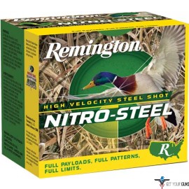 REMINGTON NITRO-STEEL 12GA 3" #3 1450FP 1-1/4OZ 25RD 10BX/CS