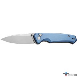 CIVIVI KNIFE ALTUS 2.97" BLUE/ STONEWASH BUTTON LOCK