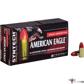 FED AMMO AE 9MM LUGER 124GR. SYNTHETIC JACKET TSJ 50-PACK