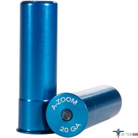 A-ZOOM METAL SNAP CAP BLUE .20GA 5-PACK