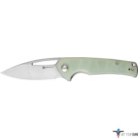 SENCUT KNIFE MIMS 3.48" NATURAL G10/SATIN LINER LOCK