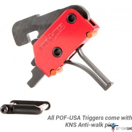 POF-USA TRIGGER 3.5LB STRAIGHT DROP-IN W/KNS PINS FOR AR-15