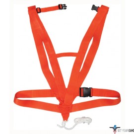 HS DEER DRAG DELUXE BODY HARNESS STYLE SAFETY ORANGE