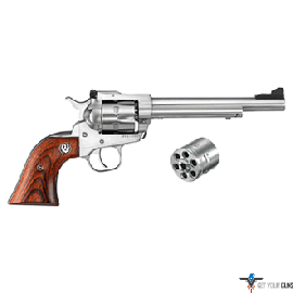 RUGER SINGLE-SIX CONVERTIBLE .22LR/.22WMR 6.5" AS S/S WOOD