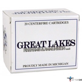GREAT LAKES AMMO .460SW MAGNUM 300GR. LEAD-RNFP POLY 20-PACK