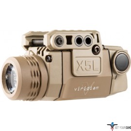 VIRIDIAN LASER/LIGHT X-SERIES GREEN GEN3 UNI RAIL MT ECR FDE