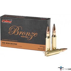 PMC AMMO .308 WINCHESTER 150GR JACKETED SOFT POINT 20-PACK