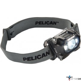 PELICAN 2760 LED 206 LUMEN HEADLAMP W/ PIVOTING HEAD