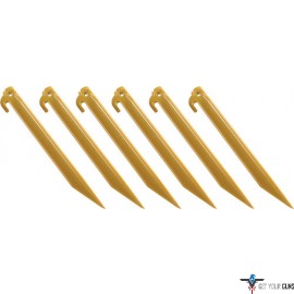 COLEMAN 9" ABS TENT STAKES 6 STAKES PER PACK