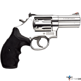 S&W 686PLUS .357 3" AS 7-SHOT STAINLESS STEEL RB RUBBER