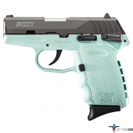 SCCY CPX1-CB PISTOL DAO 9MM 10RD BLACK/SCCY BLUE SAFETY