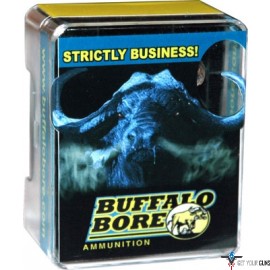 BUFFALO BORE AMMO .38 SPECIAL +P 158GR. LEAD SWC-HP 20-PACK