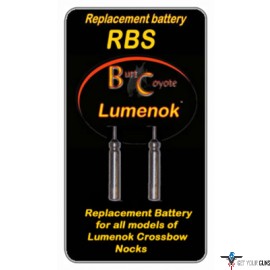 LUMENOK REPLACEMENT BATTERY FOR LIGHTED BOLT NOCK 2PK