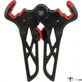 TRUGLO MINI BOW STAND BOW-JACK 5.8" BLACK/RED