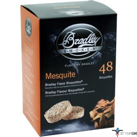 BRADLEY SMOKER MESQUITE FLAVOR BISQUETTES 48 PACK