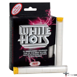 IMR POWDER WHITE HOT .50CAL CHARGES 72 PACK