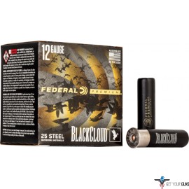 FEDERAL BLACK CLOUD 12GA 3.5" 1-1/2OZ #3 1500FPS 25RD 10BX/C