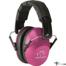 WALKERS MUFF SHOOTING PASSIVE PRO-LOW PROFILE 31dB PINK
