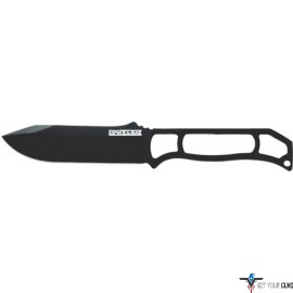 KA-BAR BECKER SKELETON KNIFE BLACK FINE EDGE W/ SHEATH