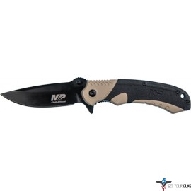 S&W KNIFE M&P M2.0 ULTRA GLIDE 2.75" FOLDING BLADE BLACK/FDE