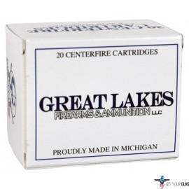 GREAT LAKES AMMO .500S&W MAG 330GR. LEAD-RNFP POLY 20-PACK