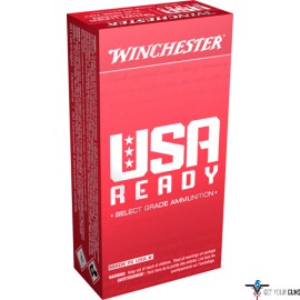 WIN AMMO USA READY 9MM LUGER 115GR. FMJ-MATCH 50-PACK