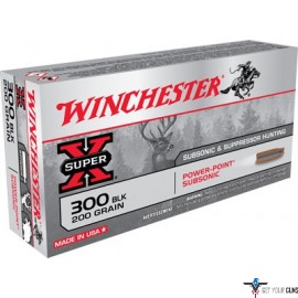 WIN AMMO SUBSONIC EXP .300AAC 200GR. SUBSONIC EXP HP 20-PACK