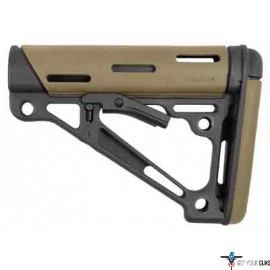 HOGUE AR-15 COLLAPSIBLE STOCK FDE RUBBER COMMERCIAL