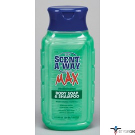 HS BODY WASH & SHAMPOO SCENT-A-WAY MAX 12FL OUNCES