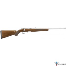 RUGER AMERICAN .17HMR 9-SHOT 22" STAINLESS WALNUT (TALO)