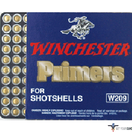 WIN PRIMERS #209 SHOTSHELL 5000 PACK - CASE LOTS ONLY