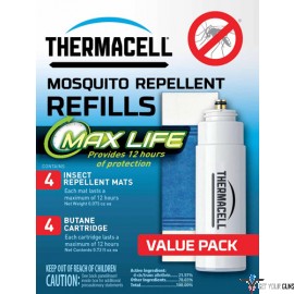 THERMACELL REFILL MAX LIFE 48 HOURS W/MAX LIFE MAT ODERLESS