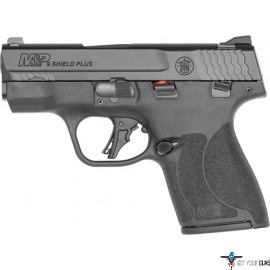 S&W M&P9 SHIELD PLUS 9MM THUMB SAFETY 2-10 RD MAGS 3.1" BLACK
