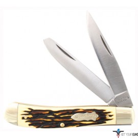 UNCLE HENRY KNIFE PRO TRAPPER 2-BLADE 3.2"