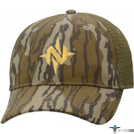 NOMAD CAMO LOW COUNTRY TRUCKER MESH BACK HAT MO BOTTOMLAND