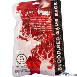 KOOLA BUCK ANTI-MICROBIAL GAME BAG BLOOD RED SMALL SINGLE BAG