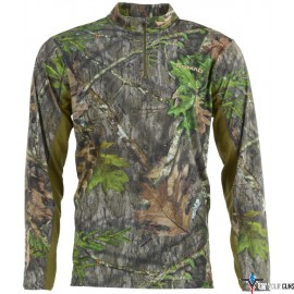 NOMAD NWTF MEN'S 1/4 ZIP MOSSY OAK OBSESSION LARGE
