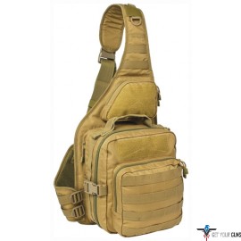 RED ROCK RECON SLING BAG COYOT TEAR AWAY FEATURE MAIN COMPART