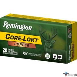 REMINGTON 360 BUCKHAMMER 180GR COPPER HP 20RD 10BX/CS