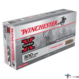 WIN AMMO SUPER-X .300WSM 150GR. POWER POINT 20-PACK